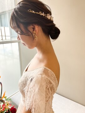 イチザサロン(ICHI THESALON) ブライダル×シニヨン