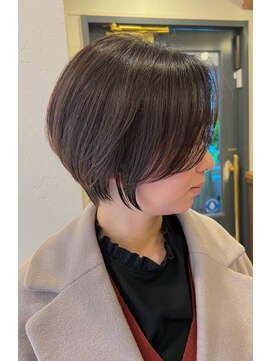 ロンド パルティール 大宮(Lond partir) 前髪パーマアッシュカラーレイヤーロンググレーベージュ[大宮]