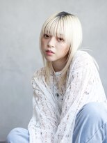 アッシュ 高津店(Ash)&nbsp;ホワイトブロンド顔周りレイヤー