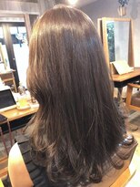 レイ 津田沼(Lei) ボブ/前髪/こなれミディ/オリーブベージュ/ウェーブパーマ/韓国