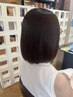 【髪質改善Tr付き】「艶髪 美髪酸性ストレート&カット」