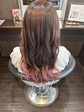 髪の美院 シャルマン ビューティー クリニック(Charmant Beauty Clinic) 裾カラー