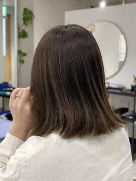 オリ 仙台(Oli) 20～30代似合わせカット×オリーブベージュ［仙台］