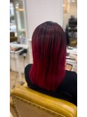 ワインレッド【広島派手髪】【広島ハイトーン】