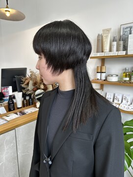 エマノア(EMANOA) 【カスタマースタイル】マッシュウルフ 津田沼駅 ウルフカット