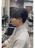 刈り上げない大人ニュアンスパーマ