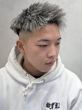 ルースト 西院店(ROOST) パイルツイスト×ホワイトメッシュ