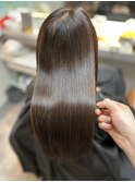 艶髪ナチュラルストレートヘア