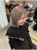 色落ちまで可愛いブリーチカラー