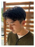 無造作パーマスタイル