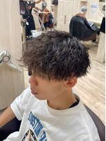 カイノ メンズサロン 金剛店(KAINO)&nbsp;波パーマ　刈り上げ　ツーブロック　マッシュ