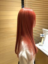 オーガニックエコ 川越(organic+eco)&nbsp;ブリーチベースのレッドカラー