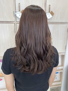 エルフ(elf) レイヤーカット/韓国ヘア/ブラウンカラー