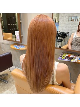 ミュミュ(mu-mu) オレンジベージュカラー9.23デザインカラー