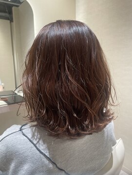 エレノア 四条烏丸店(Eleanor) 《orange brown×波巻きウェーブ》