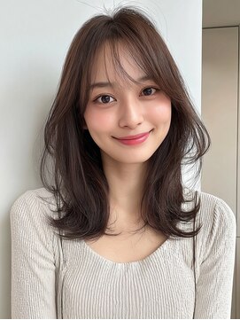 エン 稲毛(enn.) 黒髪/オリーブグレー/小顔/ココアベージュ/稲毛駅