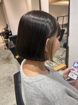 ミニボブ×インナーカラー【N°3溝の口】