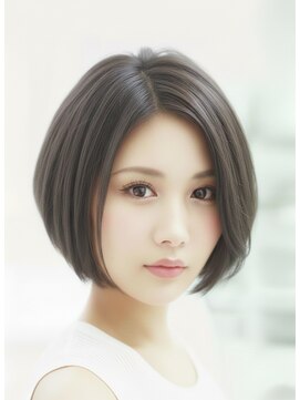 アリーナヘア(ARENA HAIR) 乾かすだけで決まるこなれダークアッシュ♪ミディアムボブ