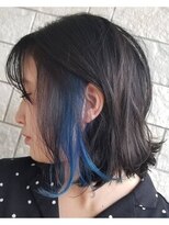 ルシード スタイル リコット(Lucido Style Ricotto)&nbsp;ネイビーブルー/イヤリングカラー/インナーカラー