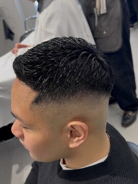 グルーマーズクレッジ 渋谷店(GROOMER/S CREDGE) men's/メンズ/スパイキーショート/フェード/ニュアンスパーマ