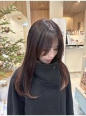 糟屋郡/須恵町/髪質改善/burgundy color＊