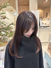 アストレアバイセレーネ(ASTRAEA by Selene)&nbsp;糟屋郡/須恵町/髪質改善/burgundy color＊