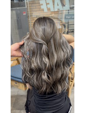 ラフ 難波店(LAFF) バレイヤージュ/シャドウルーツ/ハイライト/レイヤーカット