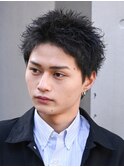 アクティブショートルーズショートパーマツイストパーマ緩め