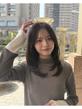 エトル バイ コムマティス 恵比寿駅前店(etre by comme Matisse) @etre_yuto.レイヤーカット/くびれヘア/ハッシュカット
