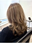 40代50代60代/脱白髪染め白髪ぼかしハイライト/レイヤー