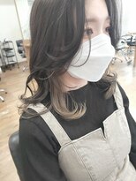 モナン(monan) ミルクティーブロンドミルクティーベージュインナーカラー