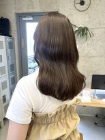 シロ 大名2号店(SiLO)&nbsp;艶感モカブラウン×大人フェミニンロング