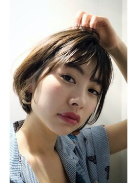 ネオリーブギンザ 銀座店(Neolive GINZA) ストレート ショートボブ☆銀座美容室