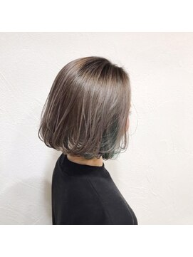 ループ(LOOP) 人気のインナーカラー/グリーン