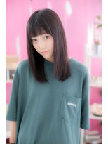 ミック ヘアアンドビューティー 大山店(miq  Hair&Beauty)&nbsp;黒髪が新鮮！甘モード★ストレートa