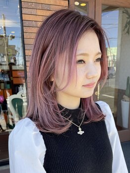 ヘアーサロン オンリーホープ(HAIR SALON ONLY HOPE)の写真/《色が鮮やか》《トリートメント配合で傷みにくい》《最大限明るめの白髪染めもOK！》等嬉しい事たくさん！