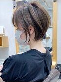 絶壁解消・ひし形・くびれ・大人ショートボブ・30代40代【猪狩】