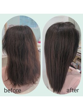 マオヘアー(MAO hair) 縮毛矯正カール【ナチュラルストレート】