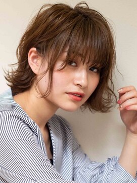 ロンド ルージュ 銀座店(Lond rouge) 外ハネボブ　動きのあるボブ