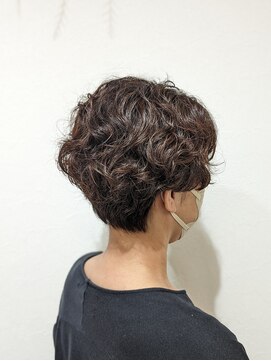 ウミト(Umito) ショート パーマスタイル らくらくスタイリング