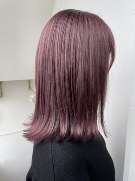 サロンドミルク 新百合ヶ丘店(salon de MiLK) *ボブインナーカラーショートミルクティー新百合ヶ丘