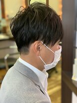 フレンズ 環状通東店(friend's)&nbsp;ニュアンスマッシュパーマショートレイヤー刈り上げ　11