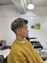 メリケンバーバーショップ フクオカ(MERICAN BARBERSHOP FUK)&nbsp;メンズハイライトフェード