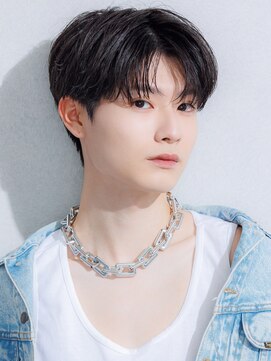 リップス 表参道店(LIPPS) 韓国センターパートカルマヘアコンマバングソフトツーブロ