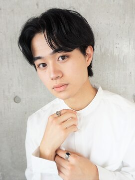 マイロ(mailo) メンズセンターパート×ニュアンスパーマ×韓国マッシュ