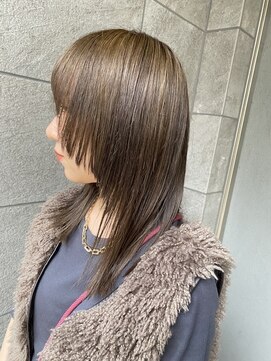 スーリール 東比恵店(Sourire) 顔まわりザクザクレイヤー