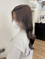 ピープスアンドスー 表参道 渋谷(Peeps&Suu.) シルバーグレージュ/透明感カラー/ヘアセット