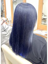 ヘアースタジオ ゼン(hair studio Zen) ブルーダブルカラー