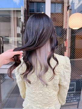 ルフレ 新宿本店1st(Reflet) インナーカラー