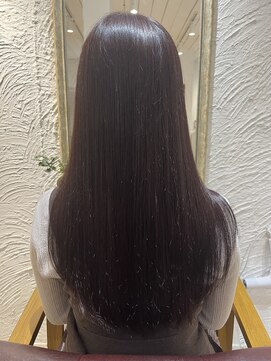 アマレット(Amaretto) 【ディープバイオレット×ツヤ髪ストレート】